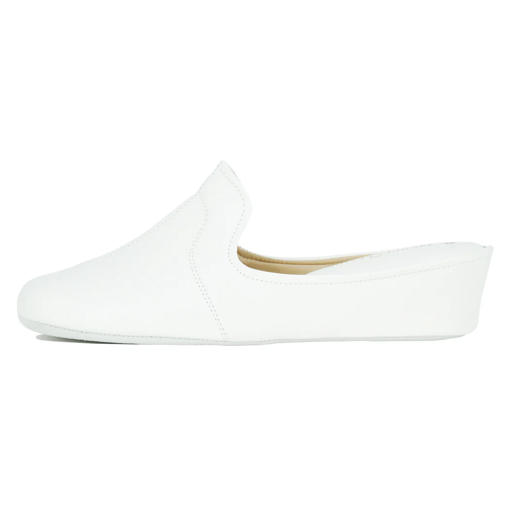 1018 Leather Wedge Slipper - Image 4