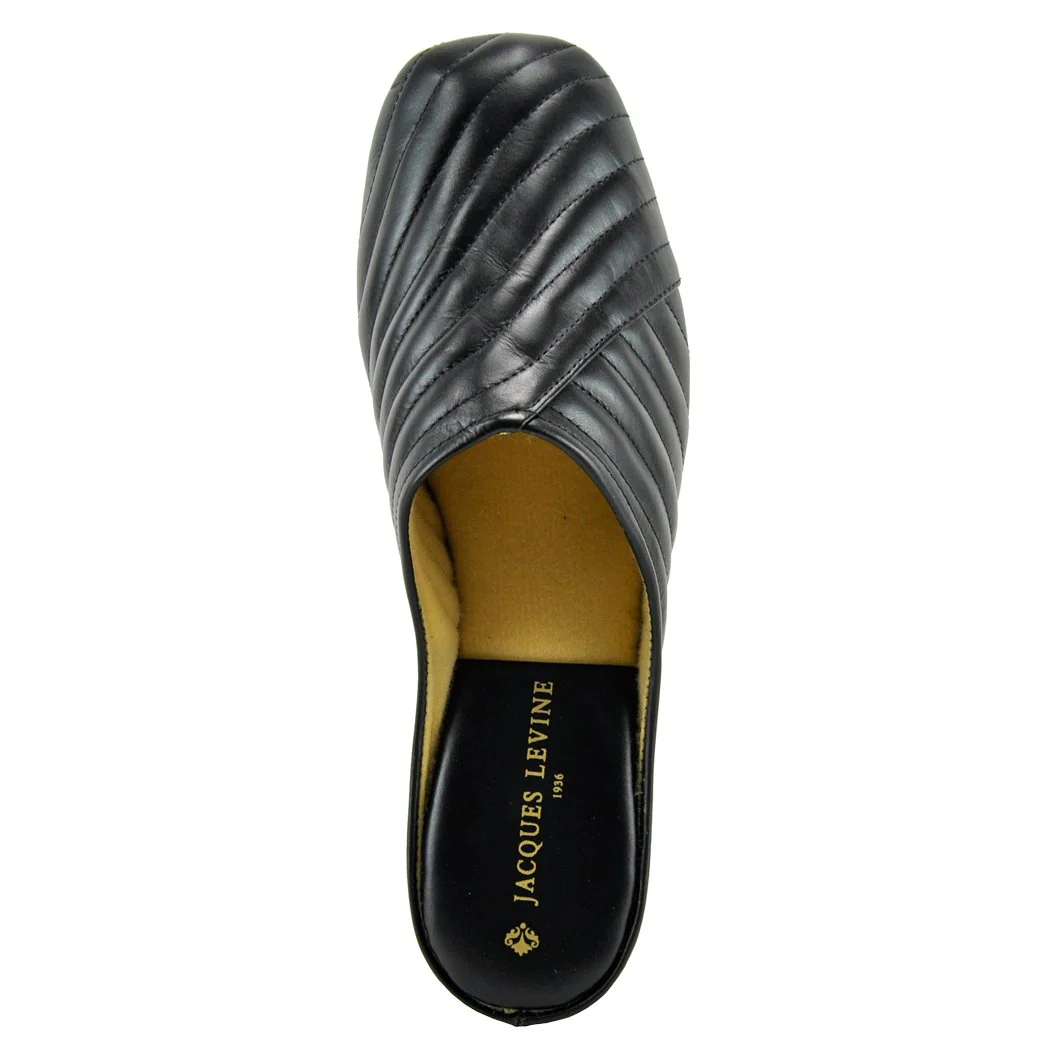 1221 Leather Wedge Slipper - Image 3