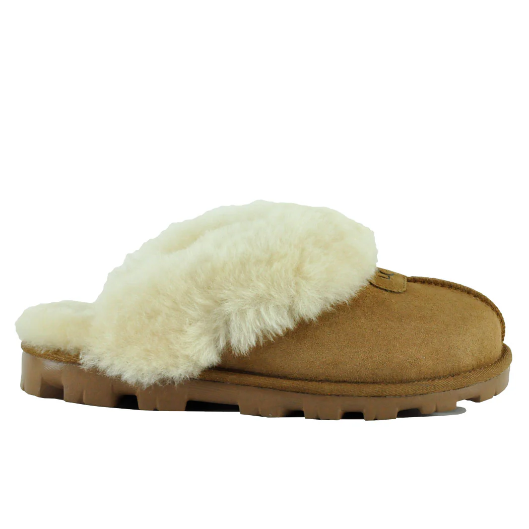 Coquette Suede Fur Lined Mule - Image 2