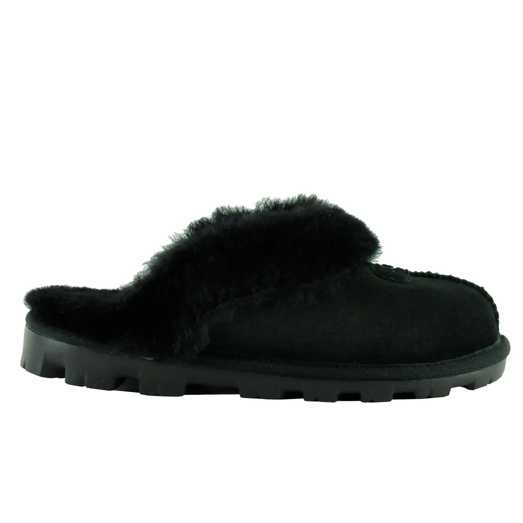Coquette Suede Fur Lined Mule - Image 2