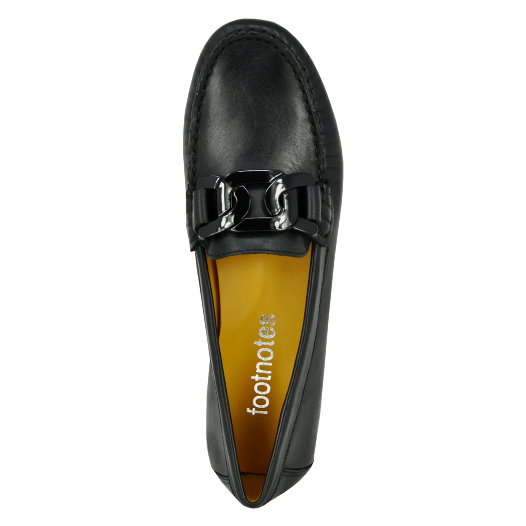 Aiker Leather Closed Flat Moc - Image 3