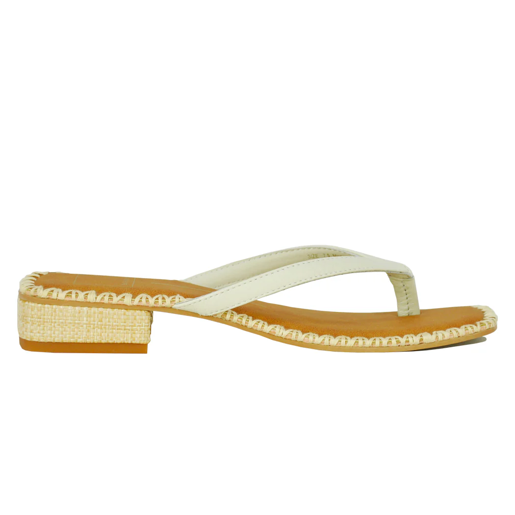Barty Leather Heel Thong - Image 2