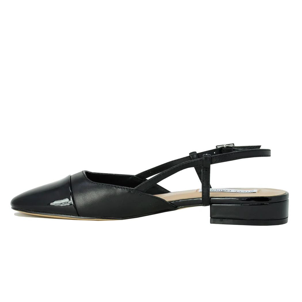 Belinda Leather Flat Slingback - Image 4