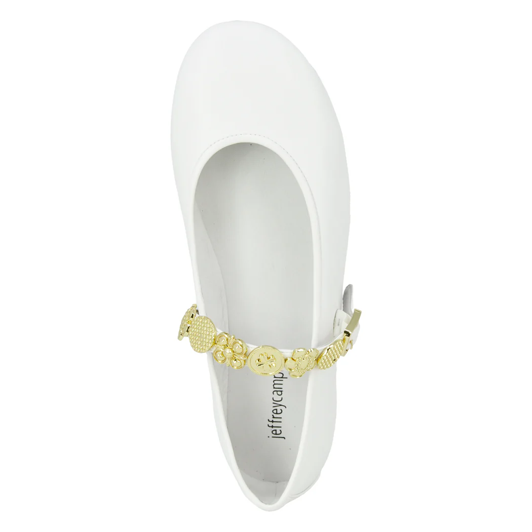 Bequest Leather Ornamental Strap Ballet - Image 3