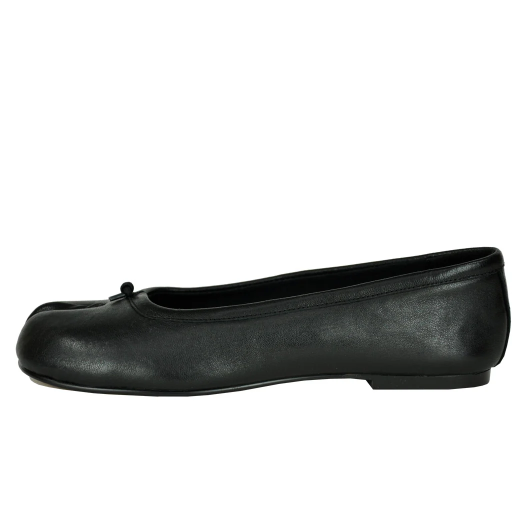 Calico Leather Split Ballet Flat - Image 4