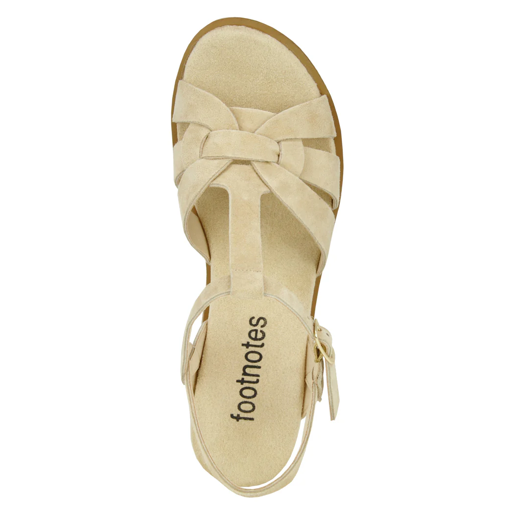 Carly Suede Wedge Sandal - Image 3