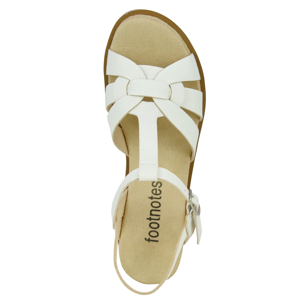 Carly Leather Wedge Sandal - Image 3