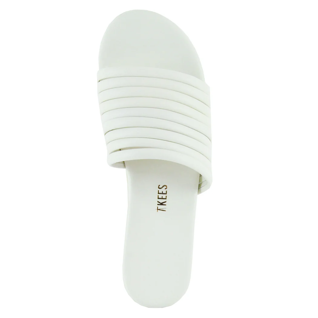 Caro Leather Flat Slide - Image 3