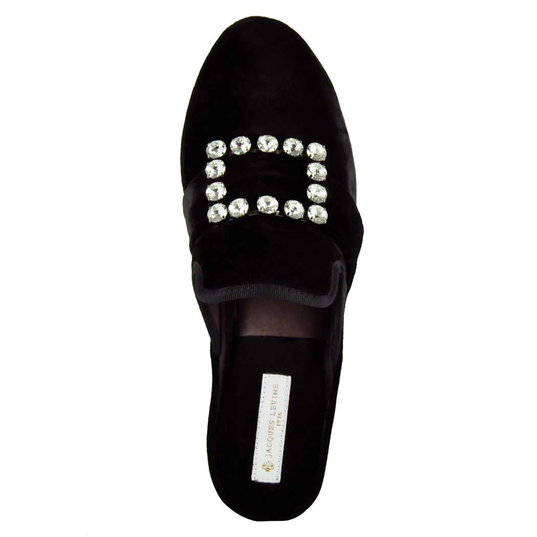 Crystal Velvet Jewel Slipper - Image 3