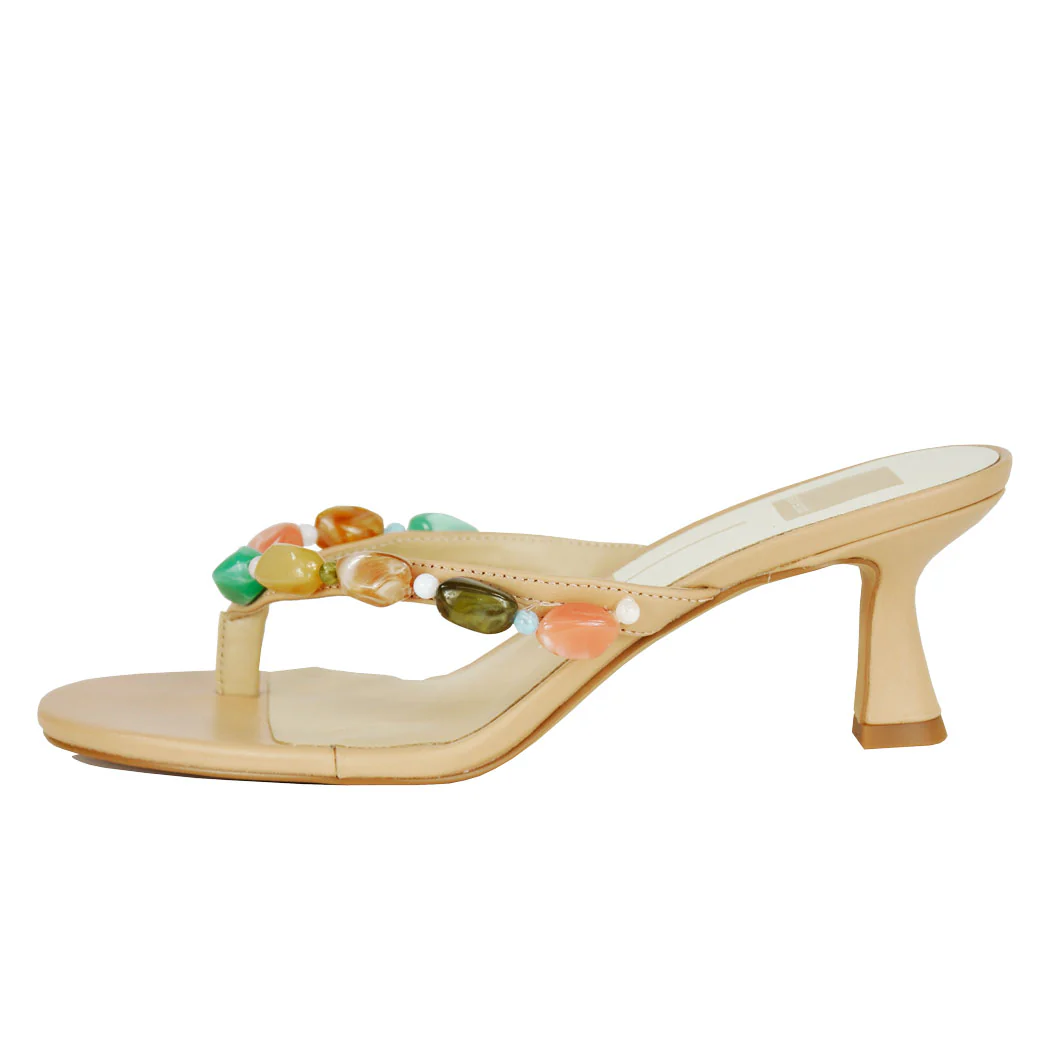 Daksie Jeweled Thong Heel - Image 4