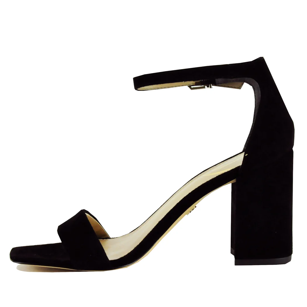 Daniella Suede Block Heel Sandal - Image 4