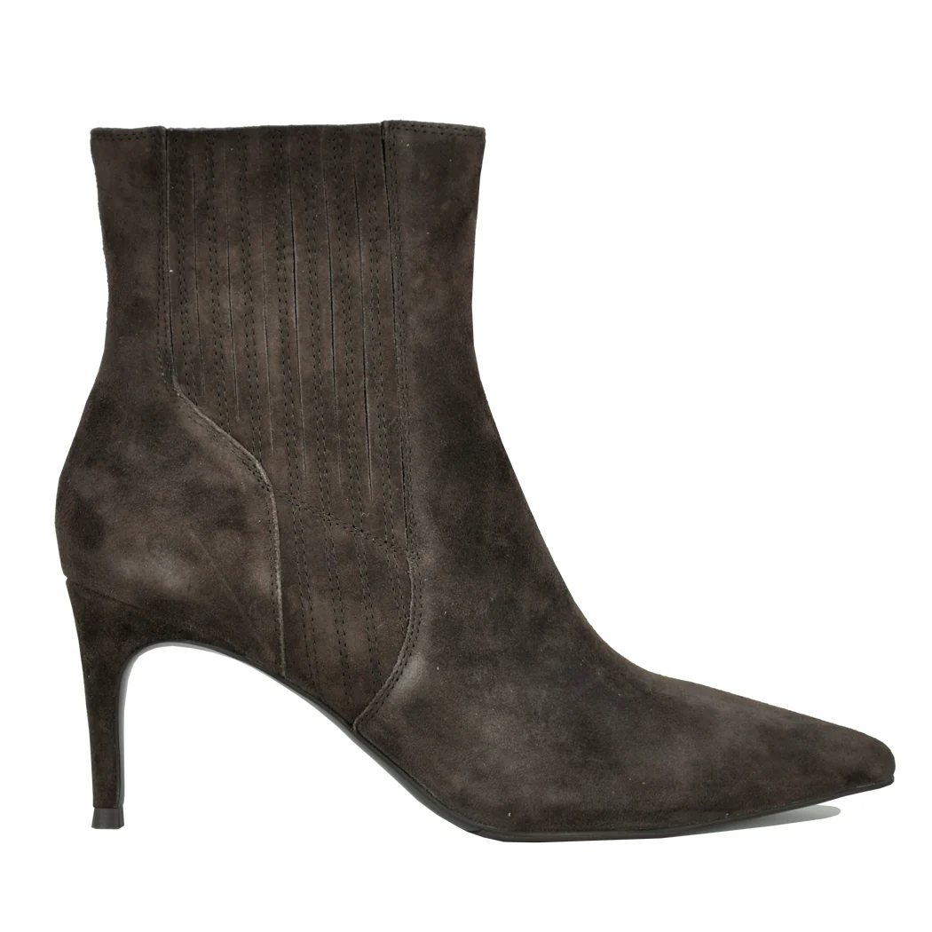 Dearan Suede Heel Bootie - Image 3