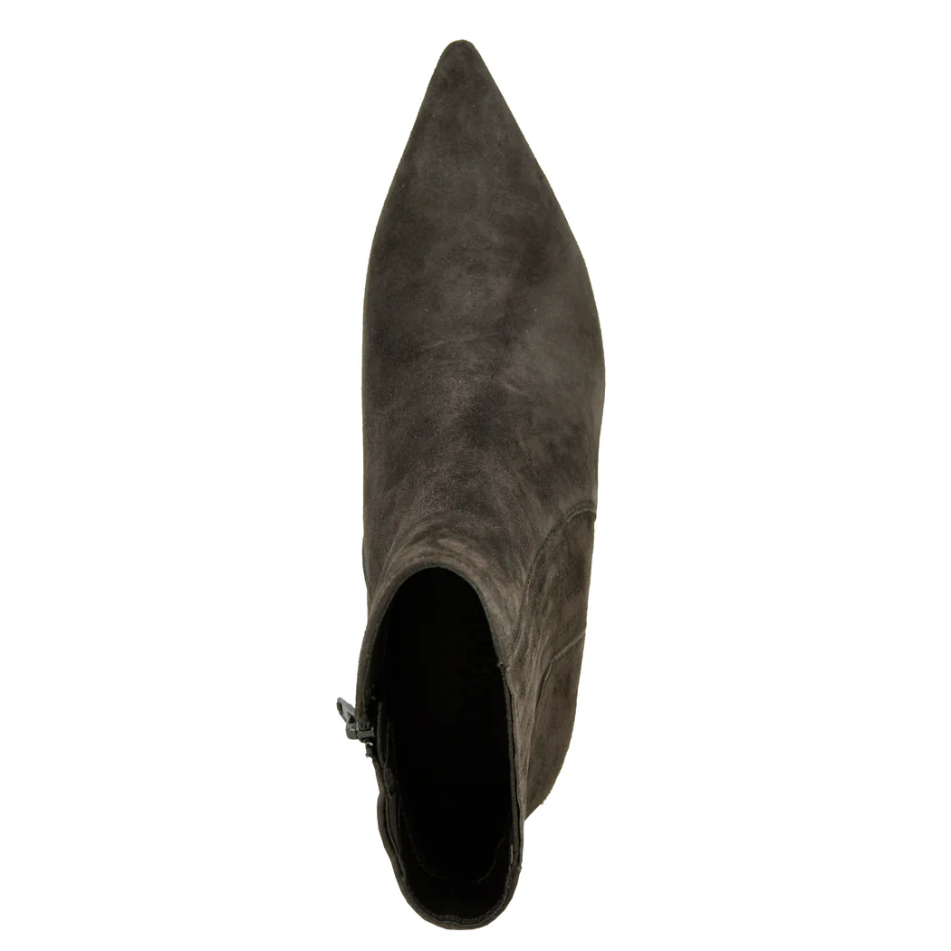 Dearan Suede Heel Bootie - Image 4