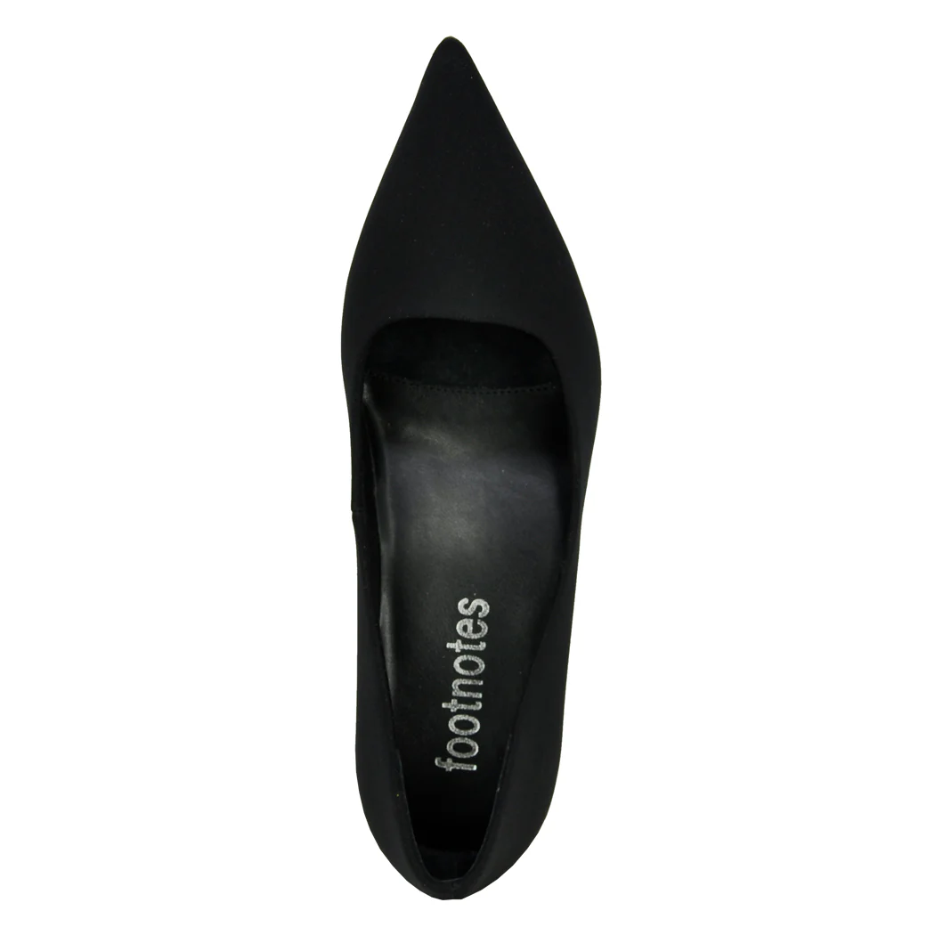 Dorcet Satin Pointed Toe Pump - Image 3