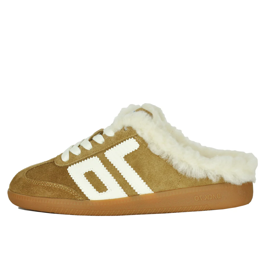 Easter-F1210 Fur Suede Sneaker Mule - Image 4