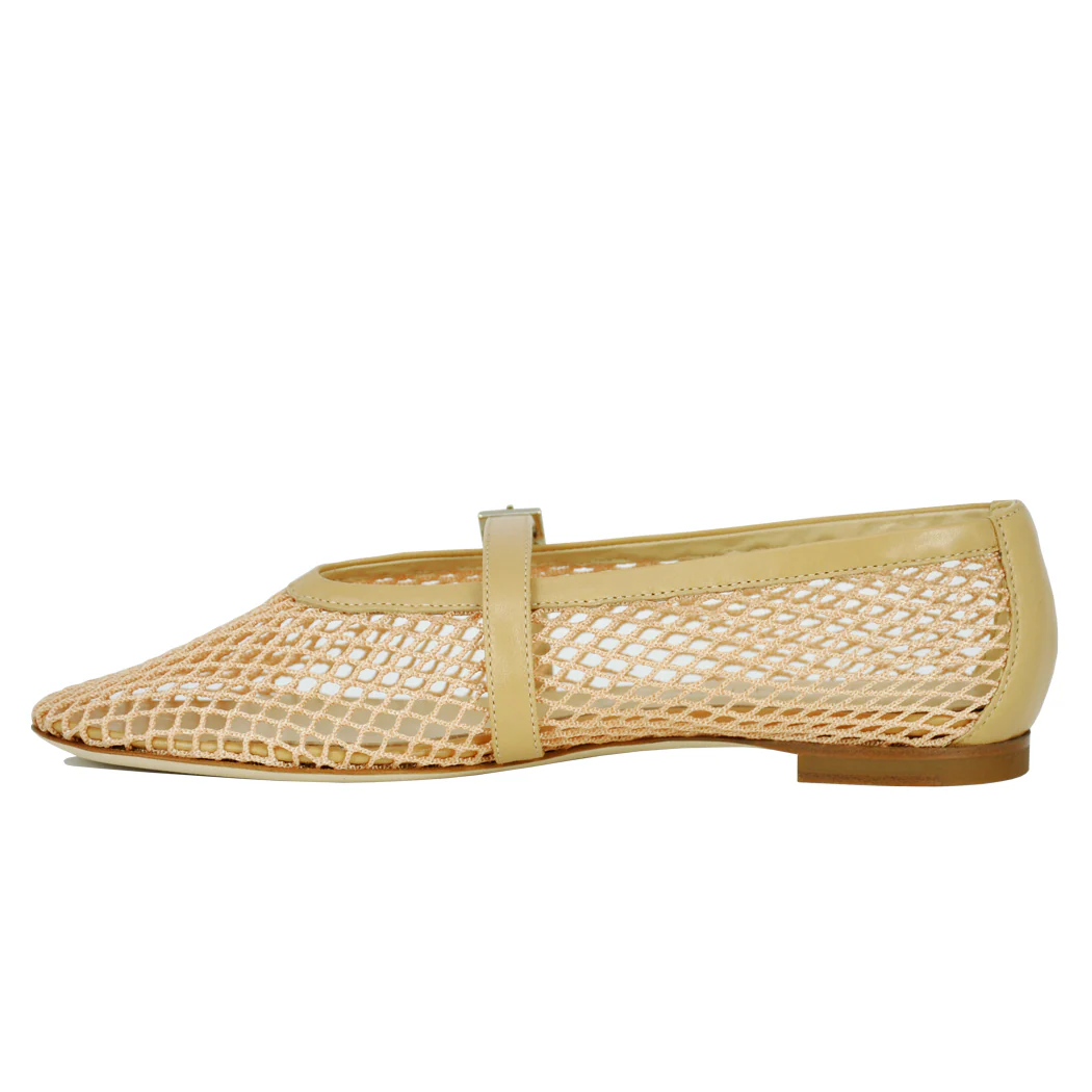 Faye Mesh Strap Ballet - Image 4