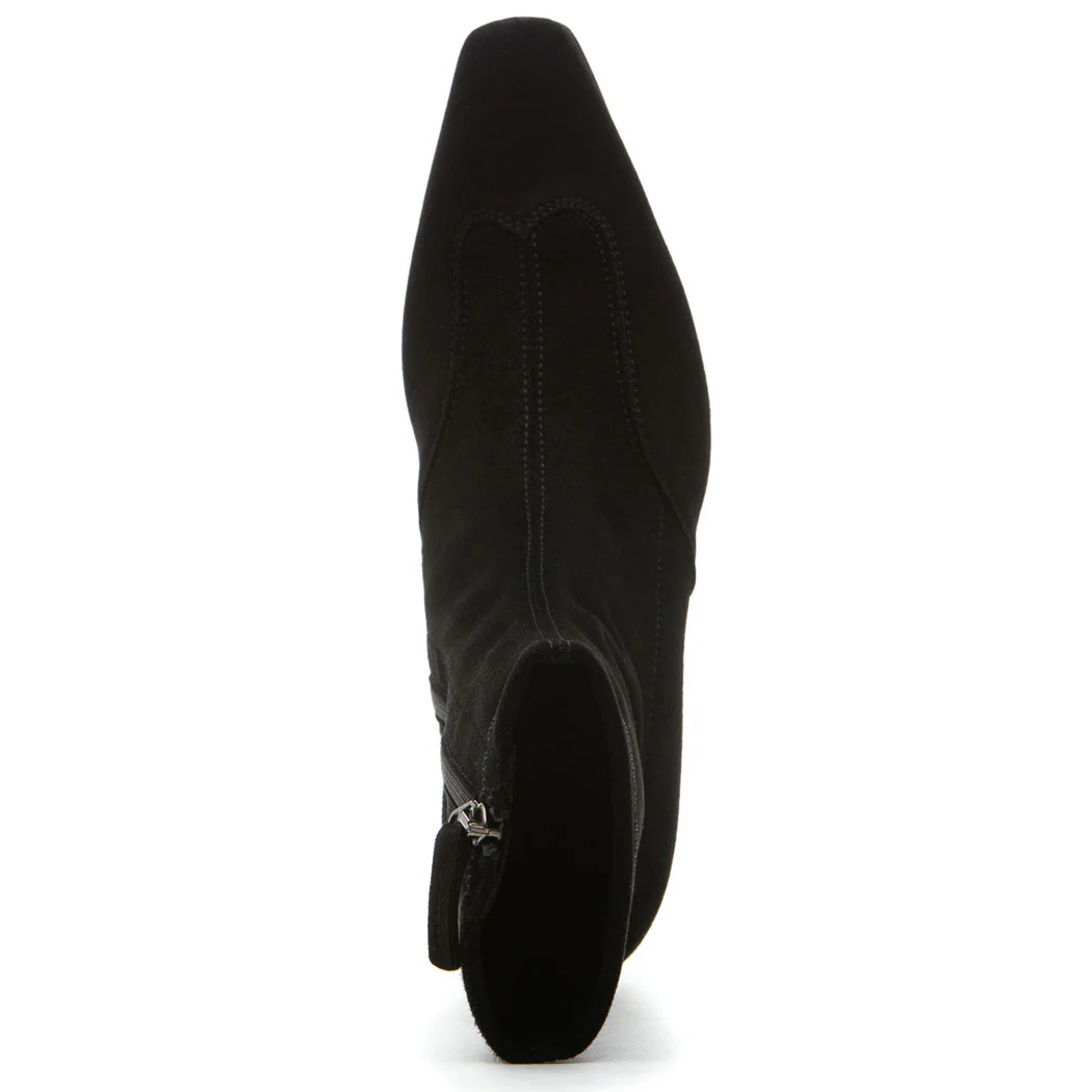Fiona Stretch Suede Heel Boot - Image 3