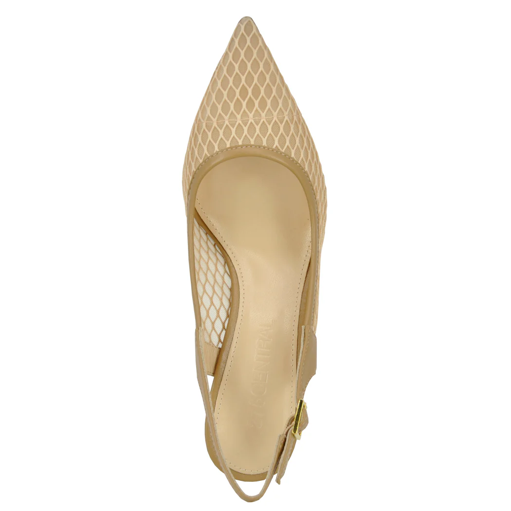 Fiona Mesh Heel Slingback - Image 3