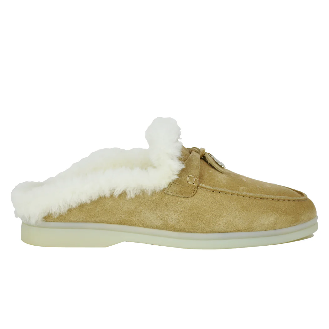 Flabingo Suede Fur Mule - Image 2
