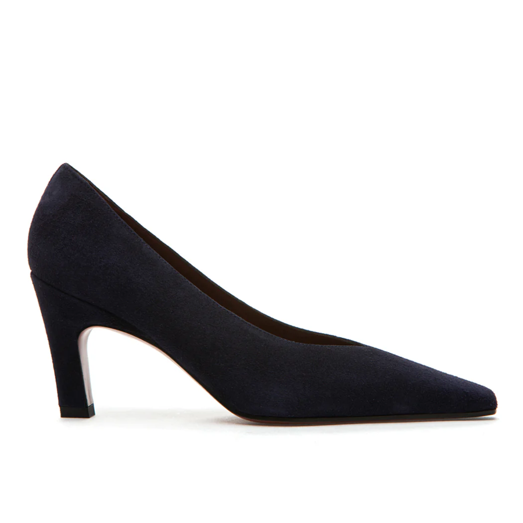 Flora Suede Heel Pump - Image 2