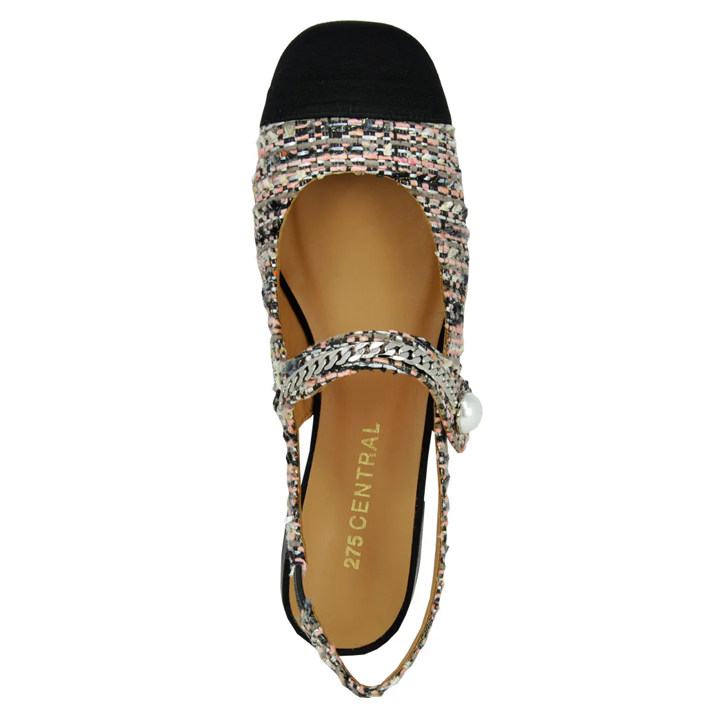 Fortich Fabric Chain Slingback - Image 3