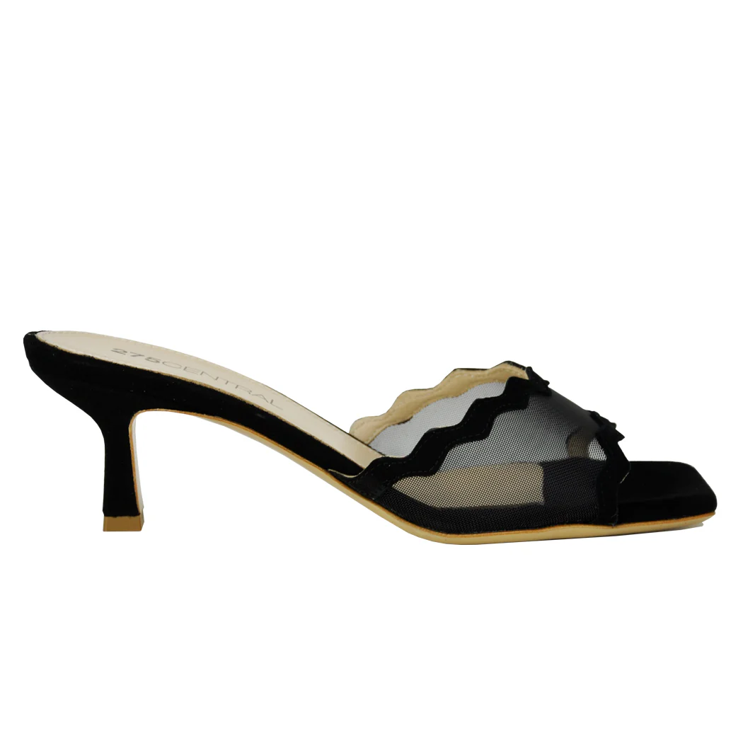 Foster Suede Mesh Heel Slide - Image 2