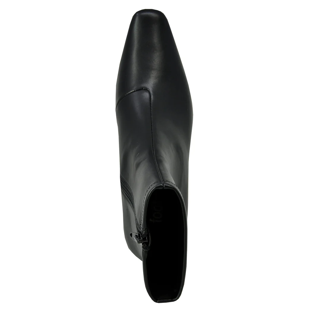 Gabris Stretch Leather Heel Bootie - Image 4