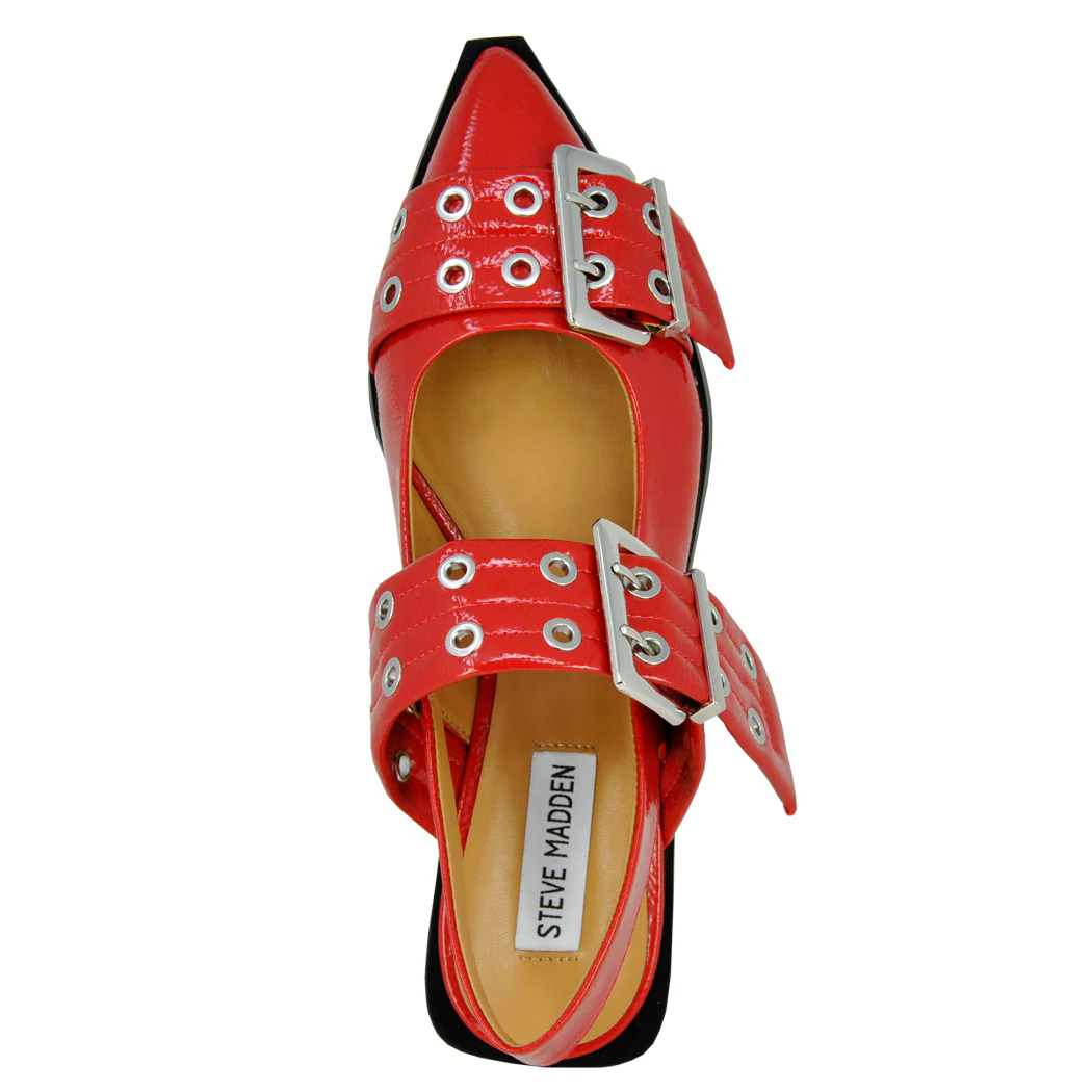 Graya Patent Buckle Pointy Flat - Image 3
