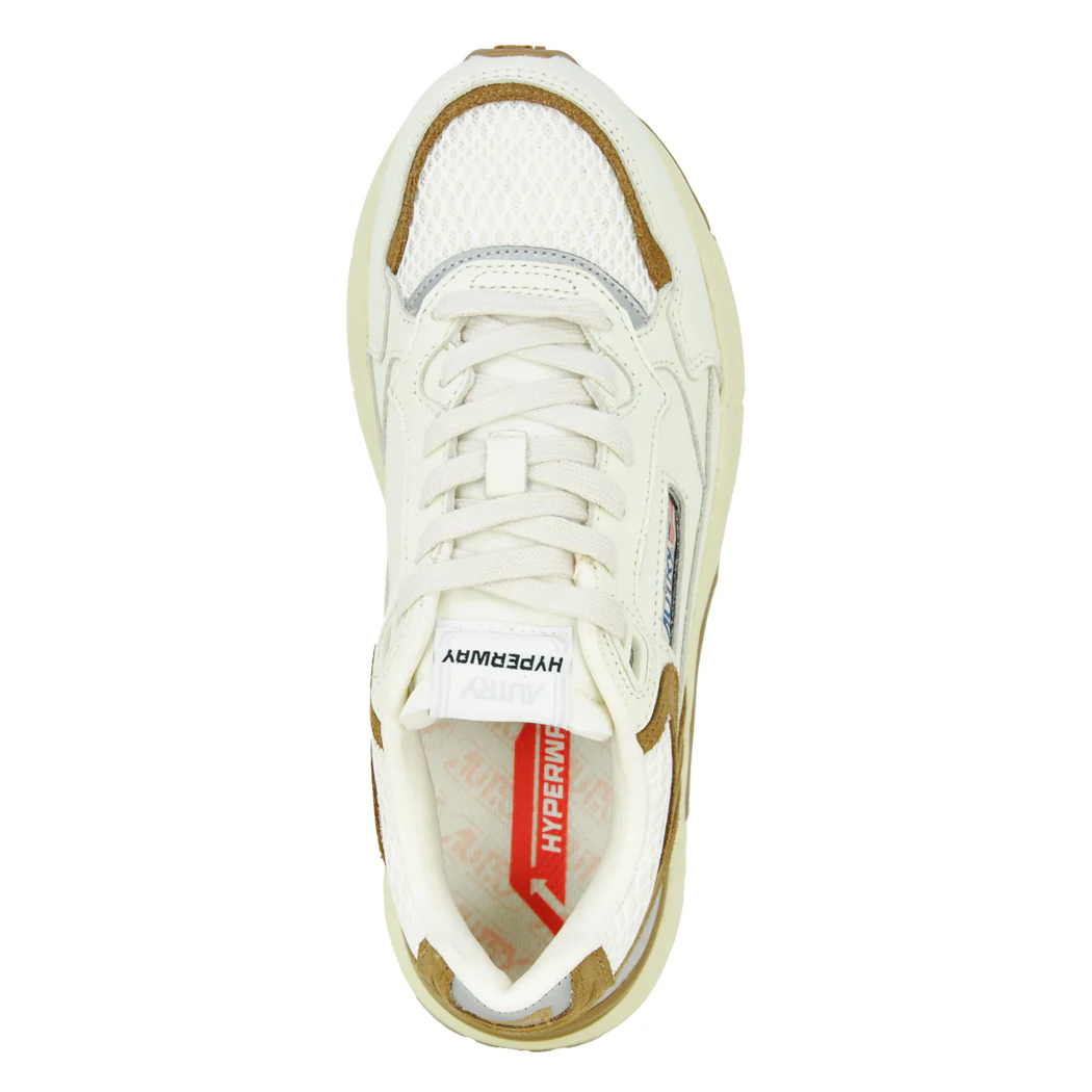 HyperWay-GN03 Leather Suede Mesh Sneaker - Image 3
