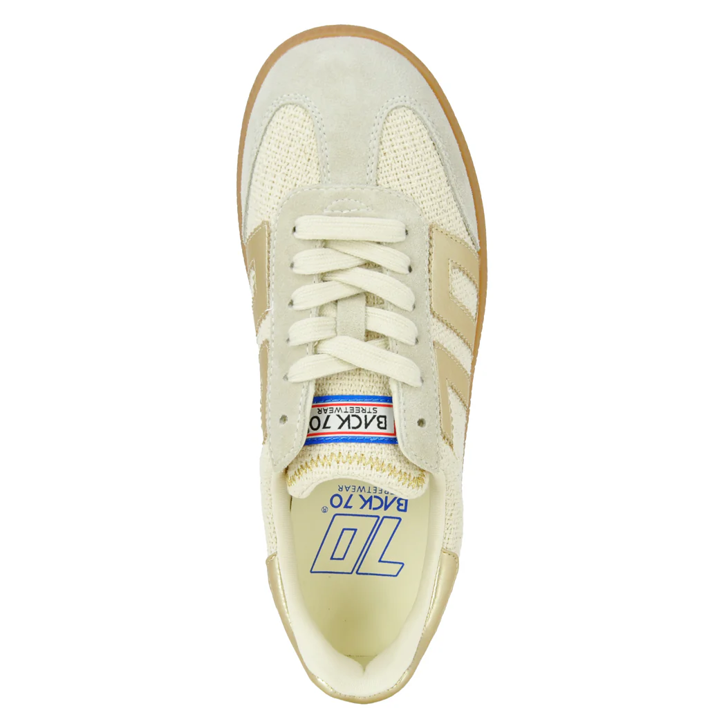 Iuta-2512 Suede & Fabric Tie Sneaker - Image 3