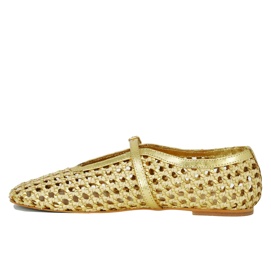 Izabel Woven Strap Ballet Flat - Image 4