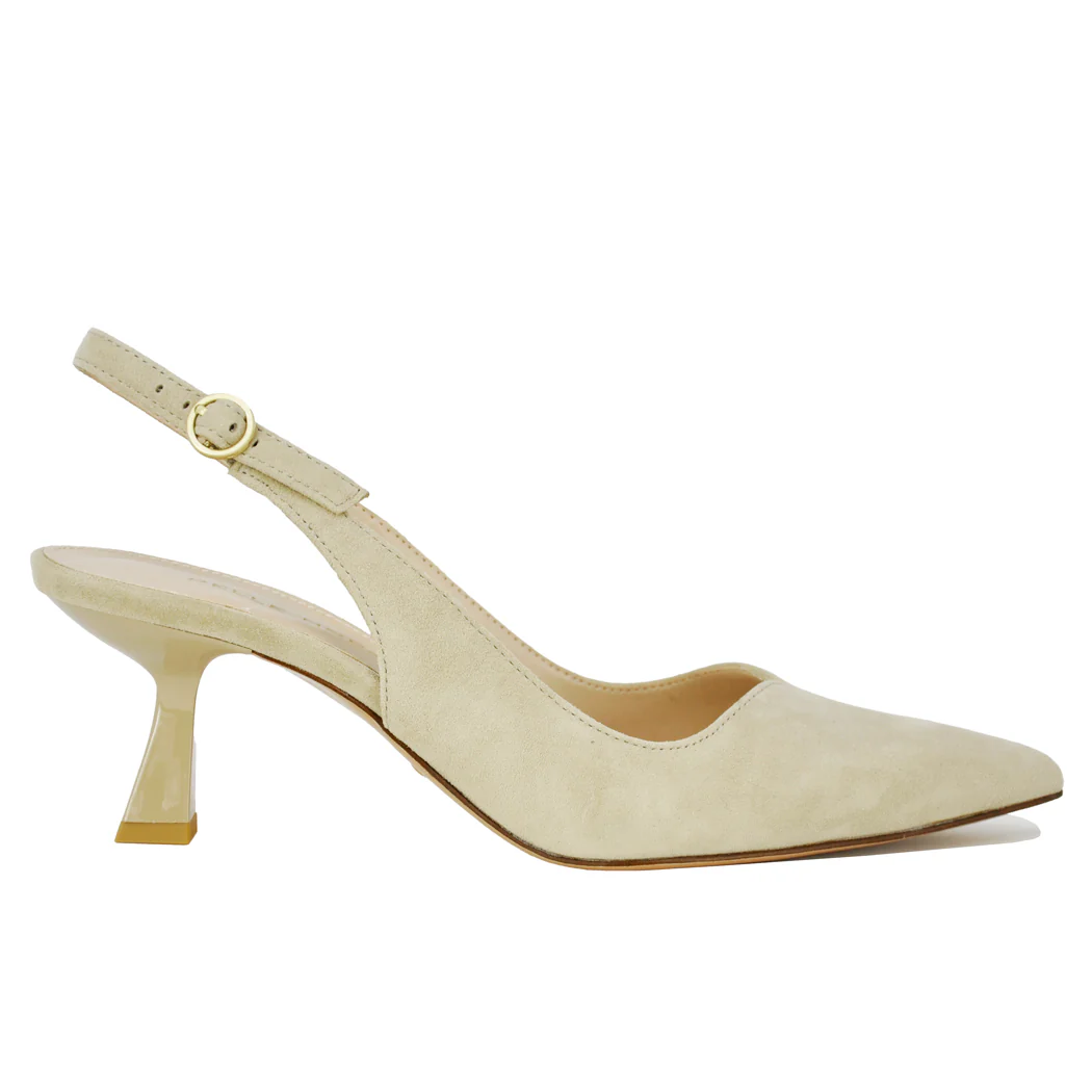 Janah Suede Heel Slingback - Image 2