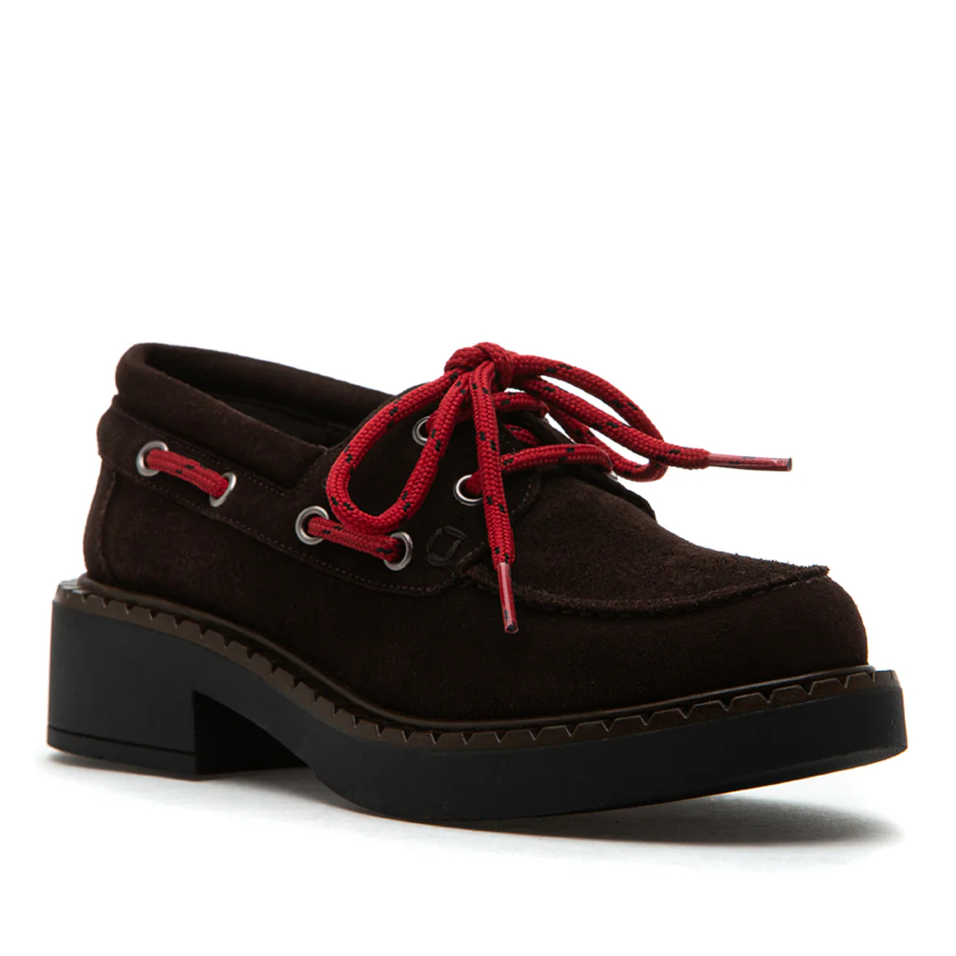 Kaplan Suede Lace Boat Shoe