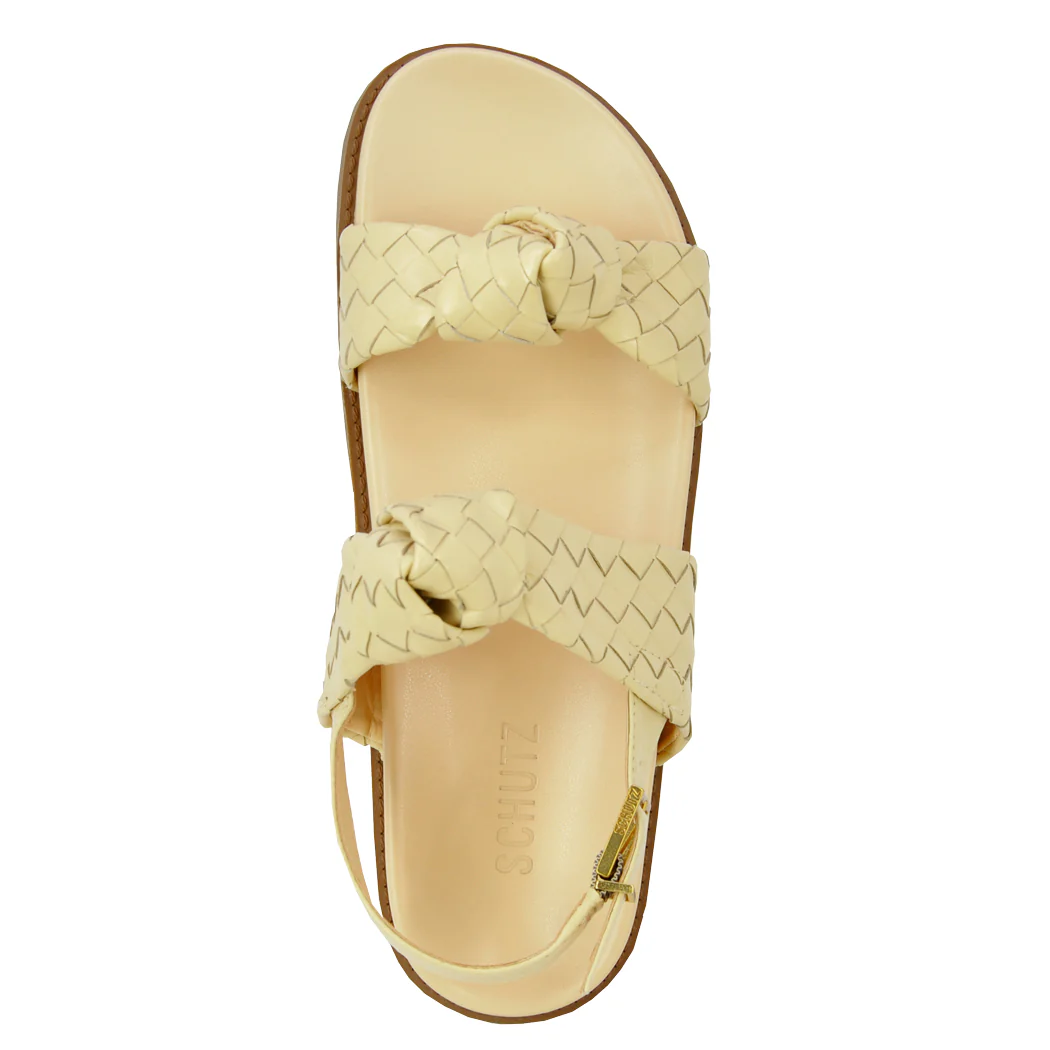 Kareena Sporty Leather Footbed Sandal - Image 3