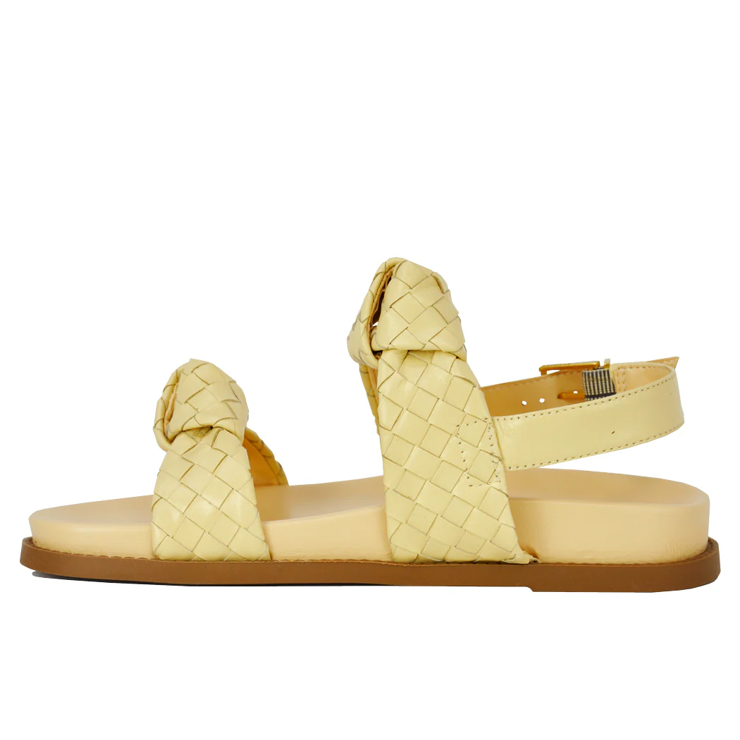 Kareena Sporty Leather Footbed Sandal - Image 4