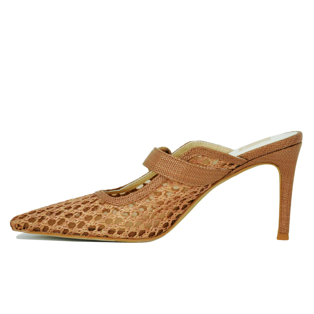KeeKee Woven Mesh Heel Mule - Image 4
