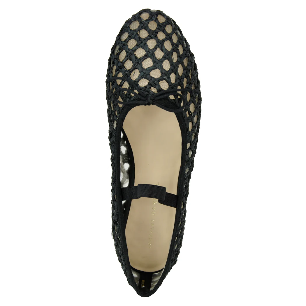 Leonie-CR Raffia Mesh Ballet - Image 3