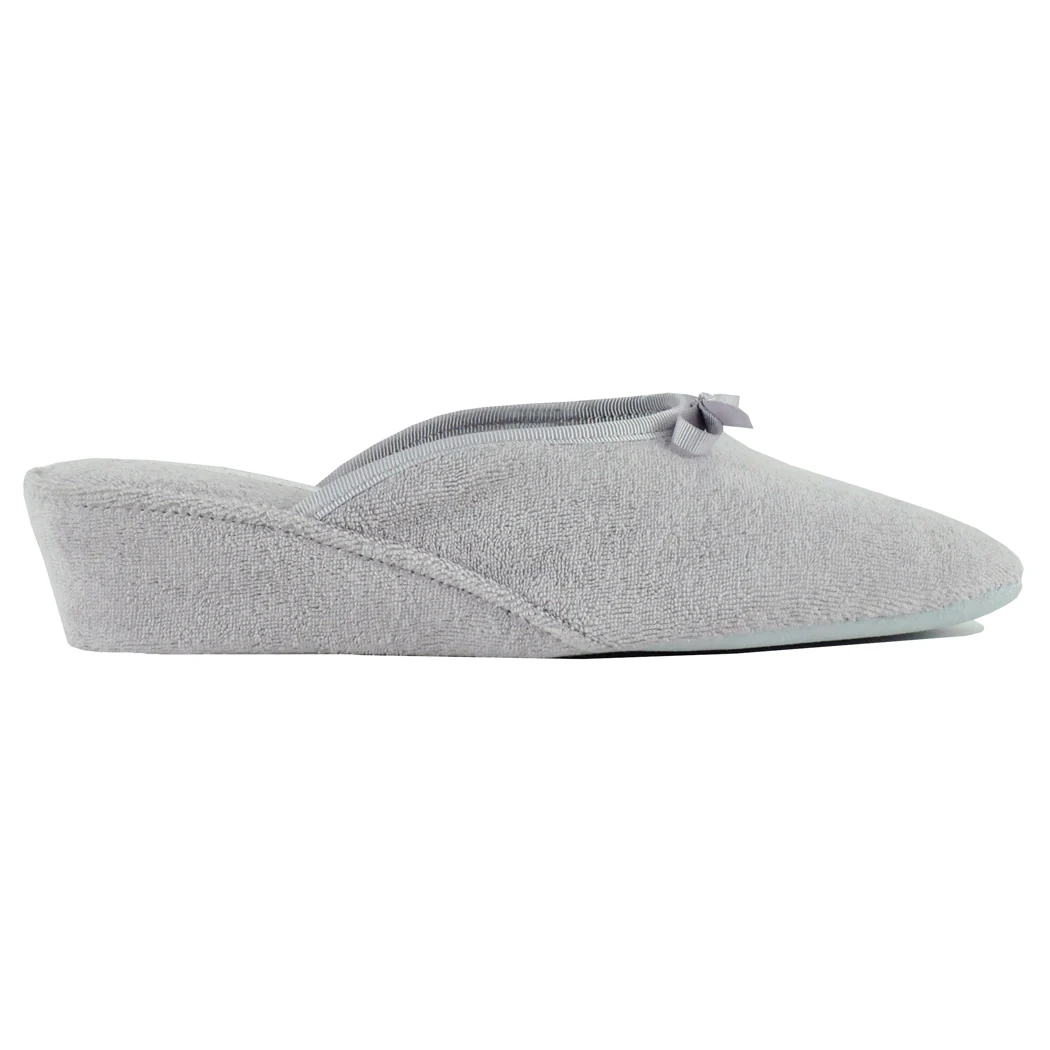 Lolita Terrycloth Bow Slipper - Image 2