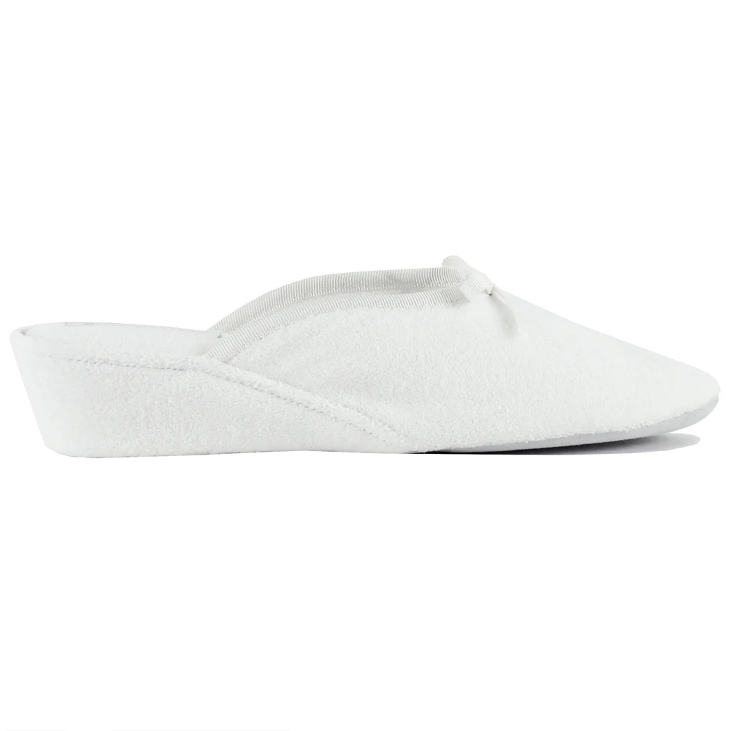 Lolita Terrycloth Bow Slipper - Image 2