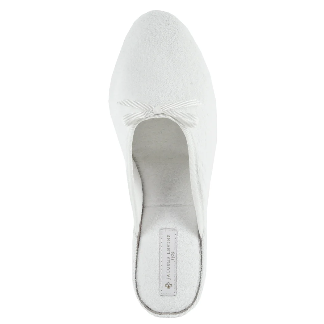 Lolita Terrycloth Bow Slipper - Image 3