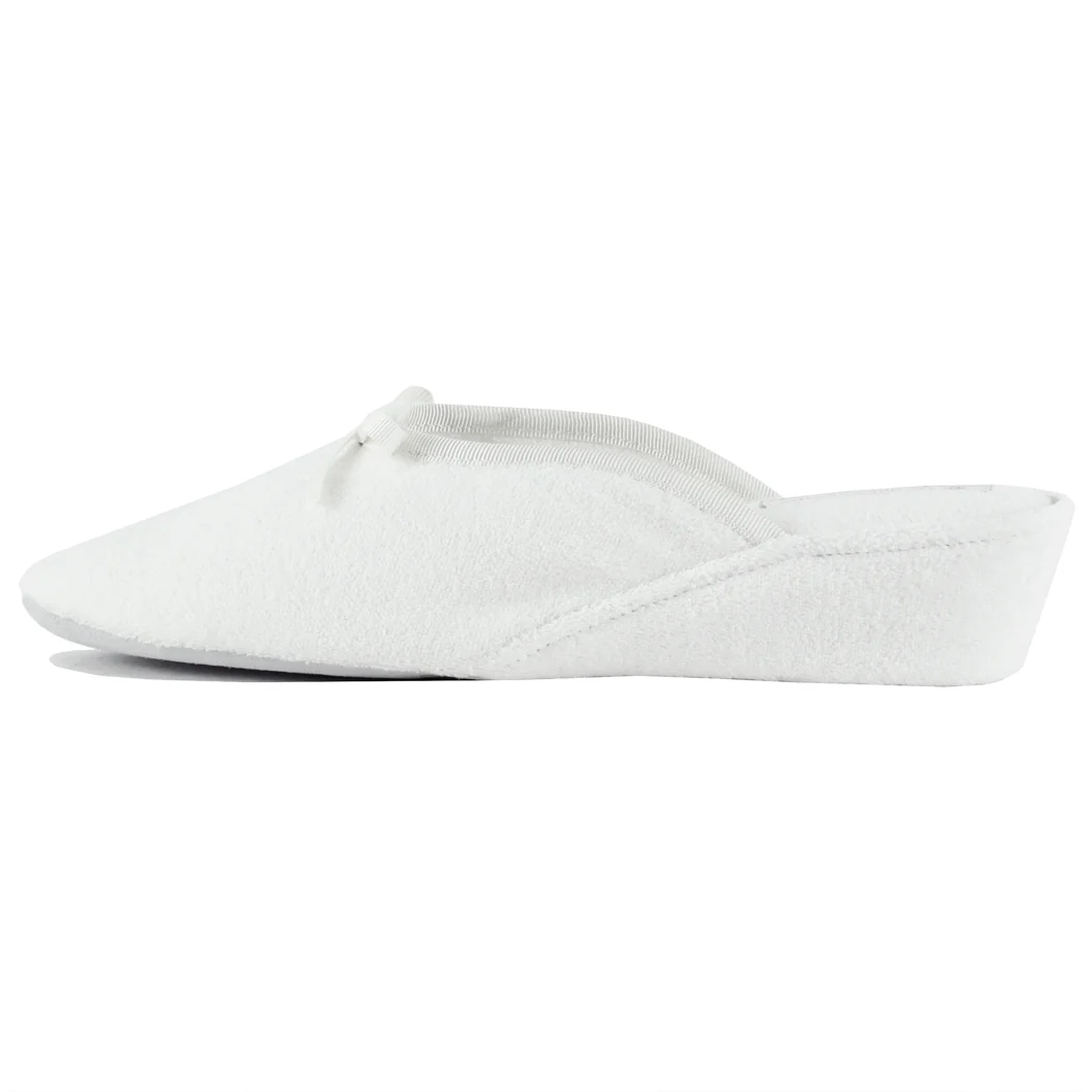 Lolita Terrycloth Bow Slipper - Image 4