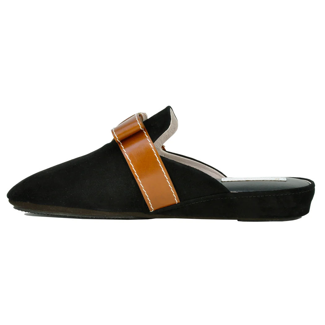 Marissa Suede Buckle Slipper - Image 4