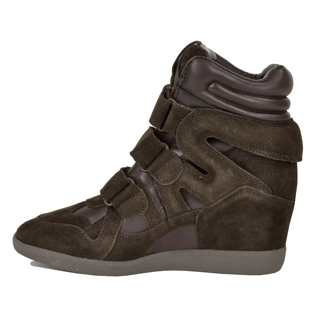 Mavis Velcro Wedge Combo Sneaker - Image 4