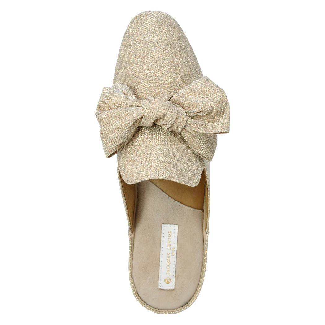 Maya Glitter Bow Slipper - Image 3