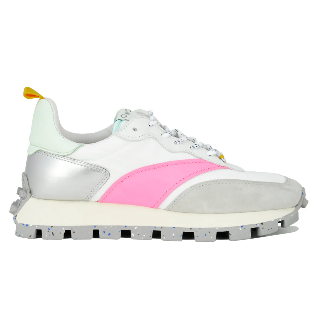 Osaka Pink Lace Up Sneaker - Image 2
