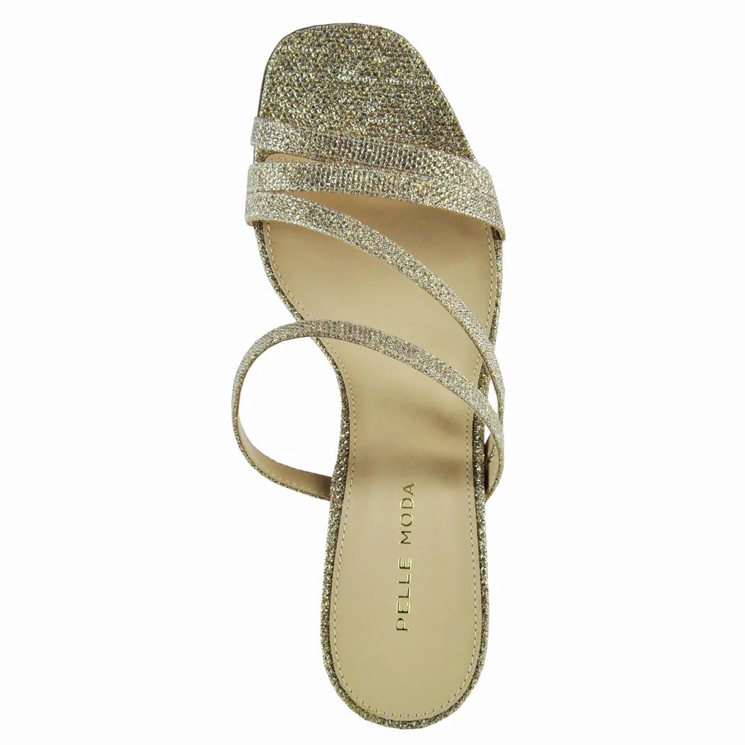 Ostin Metallic Glitter Heel Slide - Image 3