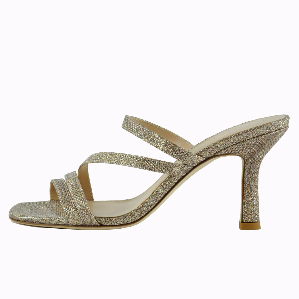 Ostin Metallic Glitter Heel Slide - Image 4
