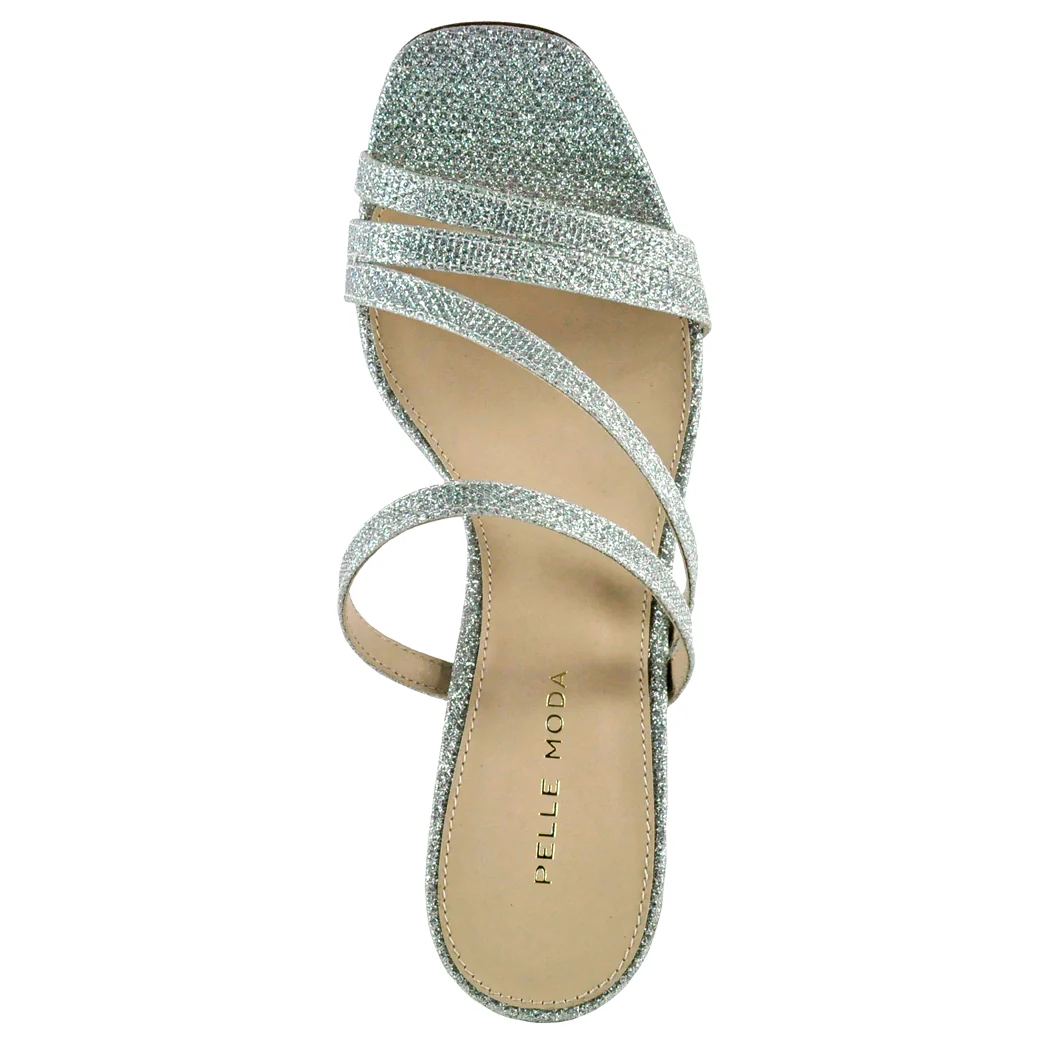 Ostin Metallic Glitter Heel Slide - Image 3