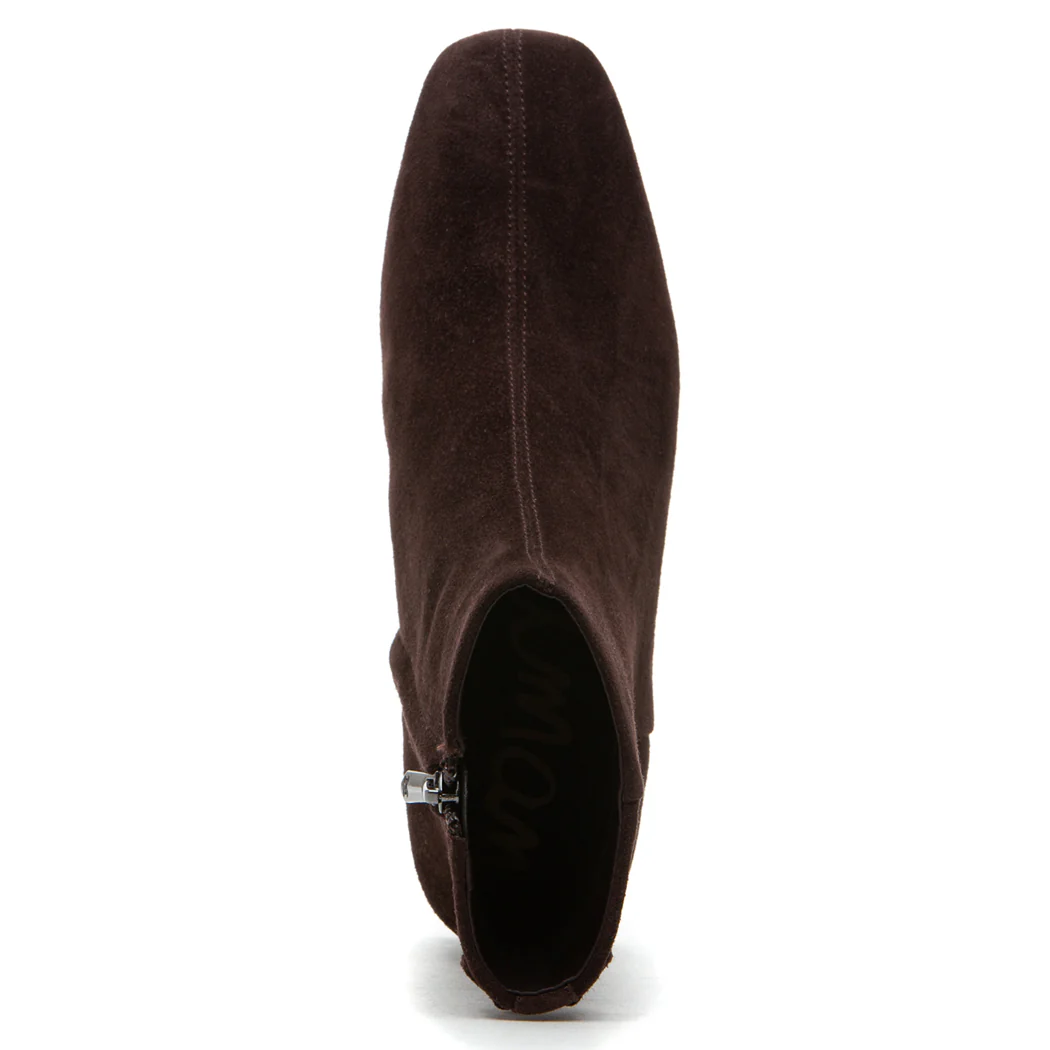 Paige Suede Stacked Heel Boot - Image 3