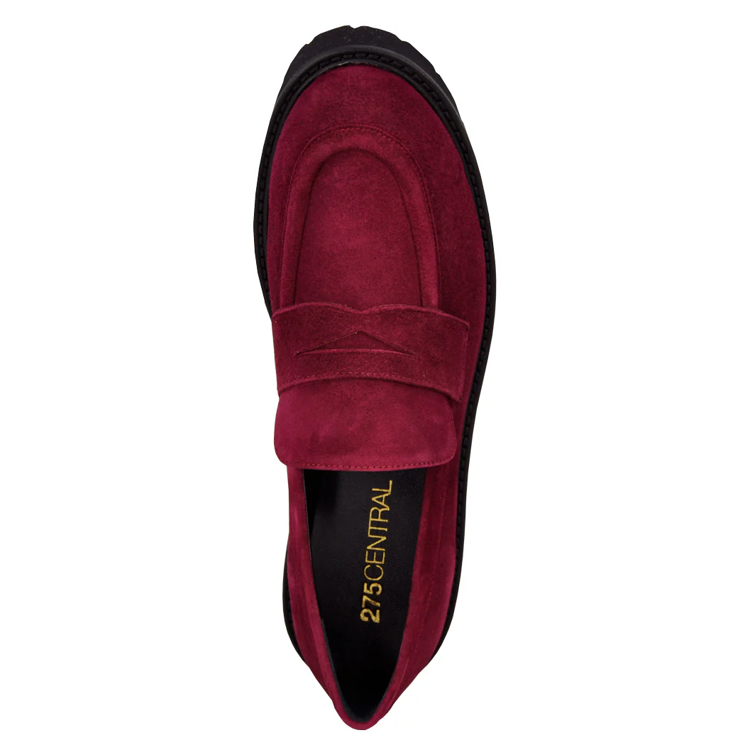 Paulina Suede Lug Loafer - Image 4